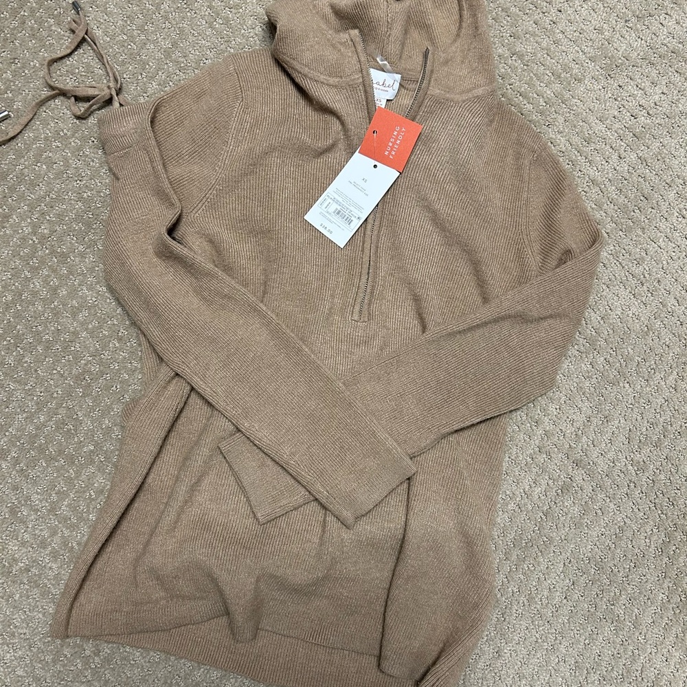 Target Tan Maternity Sweater/Pant Set